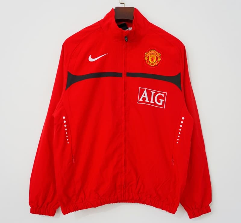 Thailand Quality(AAA) 2010/11 Manchester United Red Soccer Windbreaker Thailand Quality(AAA) 2010/11 Manchester United Red Soccer Windbreaker