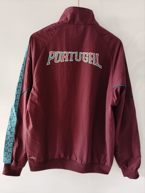 Thailand Quality(AAA) 2026 Portugal Red Soccer Windbreaker