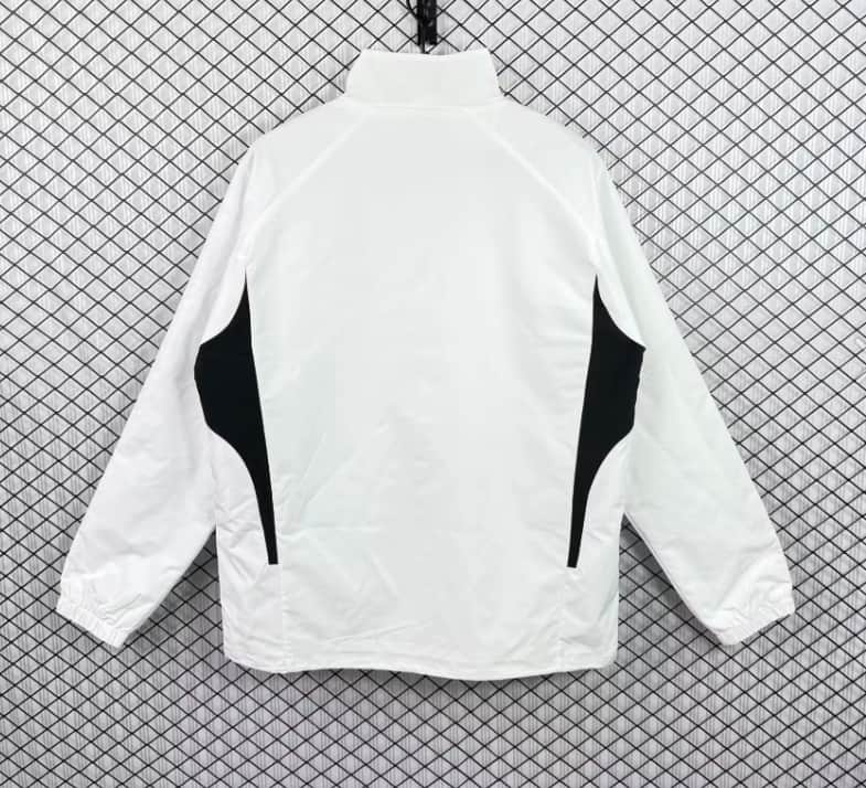 Thailand Quality(AAA) 2011/12 Real Madrid White Soccer Windbreaker