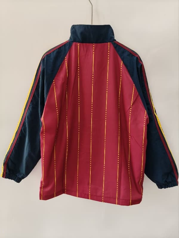 Thailand Quality(AAA) 2026 Spain Red Soccer Windbreaker 04