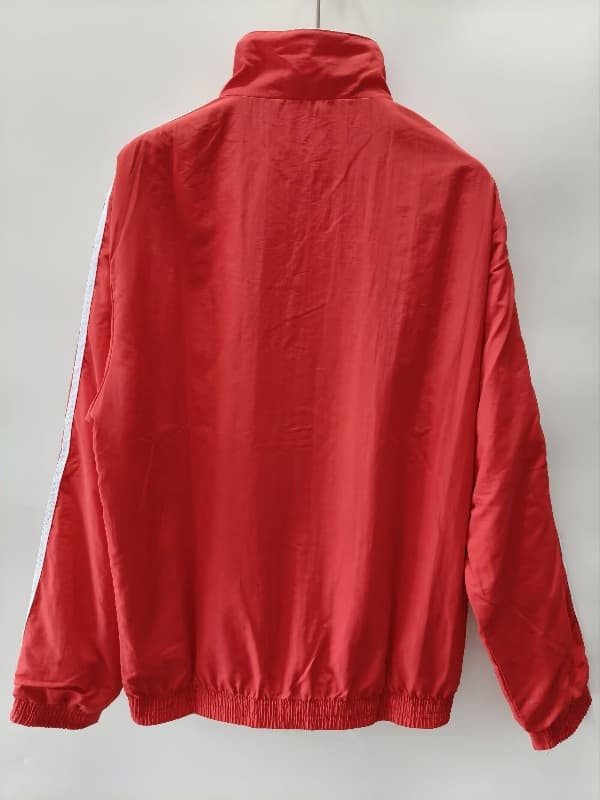 Thailand Quality(AAA) 2026 Spain Red White Reversible Soccer Windbreaker