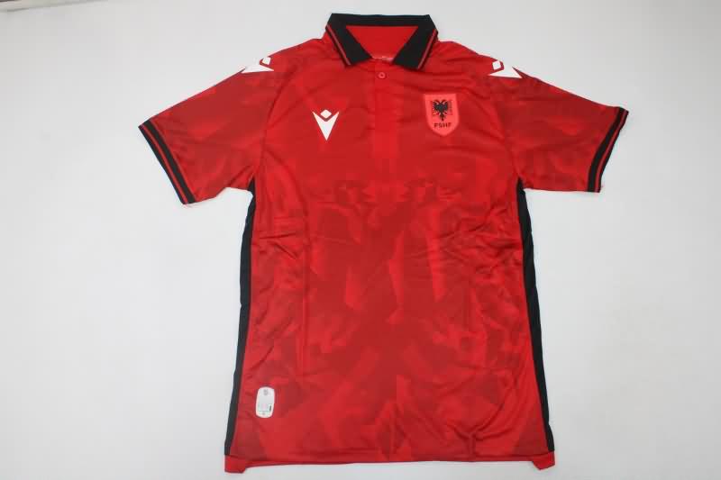 Thailand Quality(AAA) 2023 Albania Home Soccer Jersey