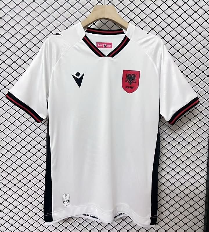 Thailand Quality(AAA) 2025 Albania Away Soccer Jersey