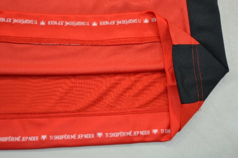 Thailand Quality(AAA) 2025 Albania Home Soccer Jersey