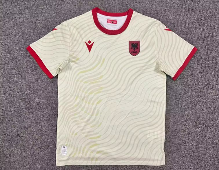 Thailand Quality(AAA) 2026 Albania Away Soccer Jersey