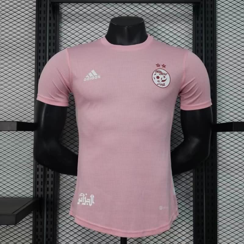 Thailand Quality(AAA) 2024 Algeria Pink Soccer Jersey(Player)