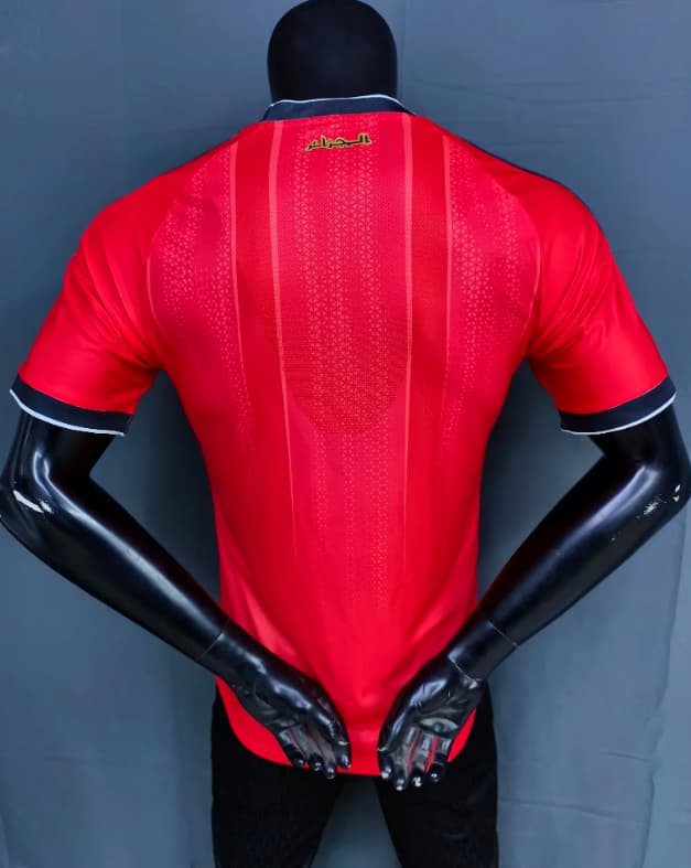 Thailand Quality(AAA) 2026 Algeria Red Soccer Jersey (Player)