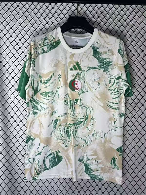 Thailand Quality(AAA) 2026 Algeria Training Soccer Jersey 03
