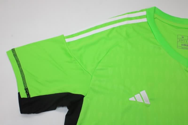 Thailand Quality(AAA) 2022 Argentina Goalkeeper Green 3 Stars Soccer Jersey