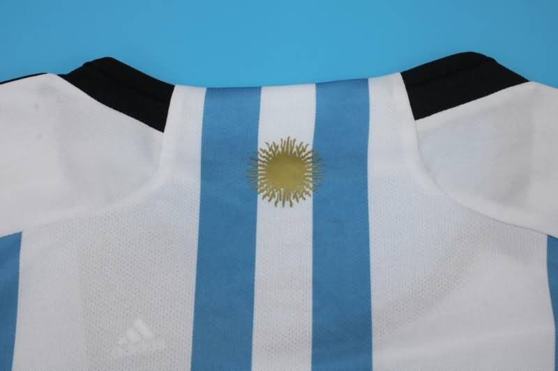 Thailand Quality(AAA) 2022 World Cup Argentina Home Soccer Jersey