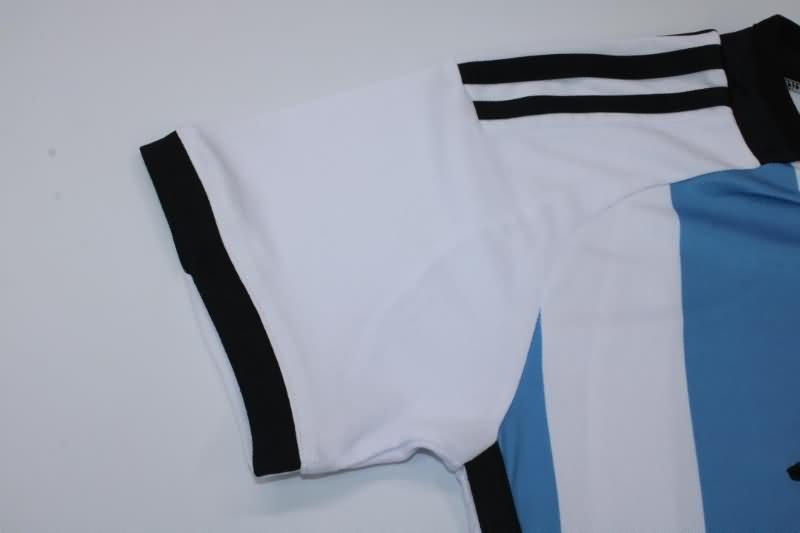 Thailand Quality(AAA) 2022 World Cup Argentina Home Women 3 Stars Soccer Jersey