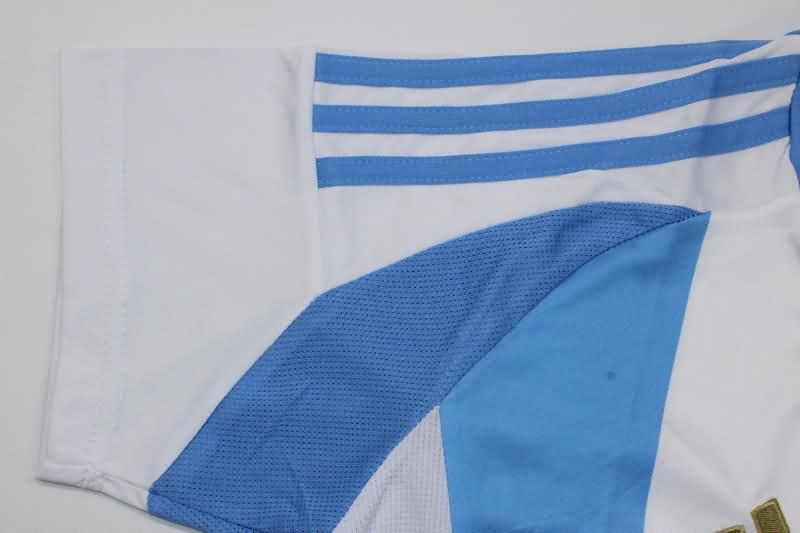 Thailand Quality(AAA) 2024 Argentina Copa America Home Women Soccer Jersey