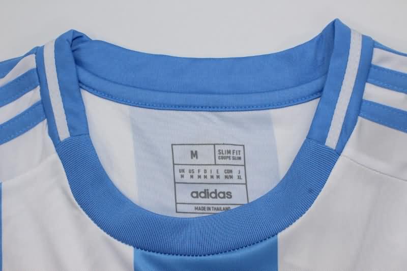 Thailand Quality(AAA) 2024 Argentina Copa America Home Women Soccer Jersey