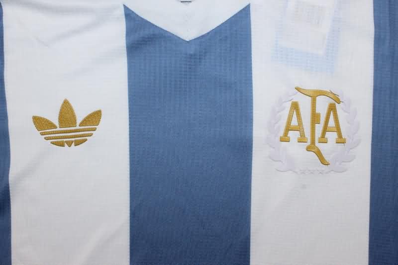 Thailand Quality(AAA) Argentina 50th Anniversary Soccer Jersey