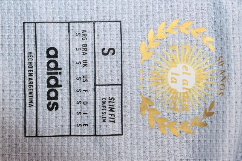 Thailand Quality(AAA) Argentina 50th Anniversary Soccer Jersey