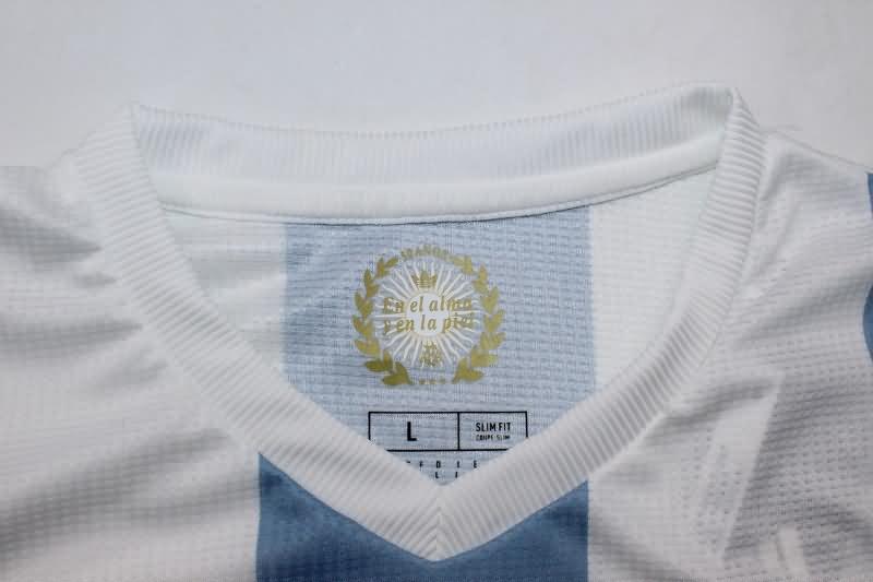 Thailand Quality(AAA) Argentina 50th Anniversary Soccer Jersey (Player)