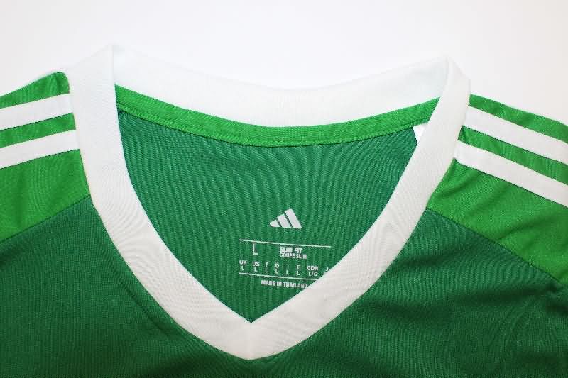 Thailand Quality(AAA) 2025 Argentina Goalkeeper Green Soccer Jersey
