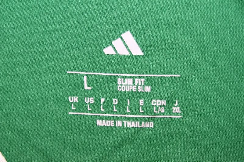 Thailand Quality(AAA) 2025 Argentina Goalkeeper Green Soccer Jersey