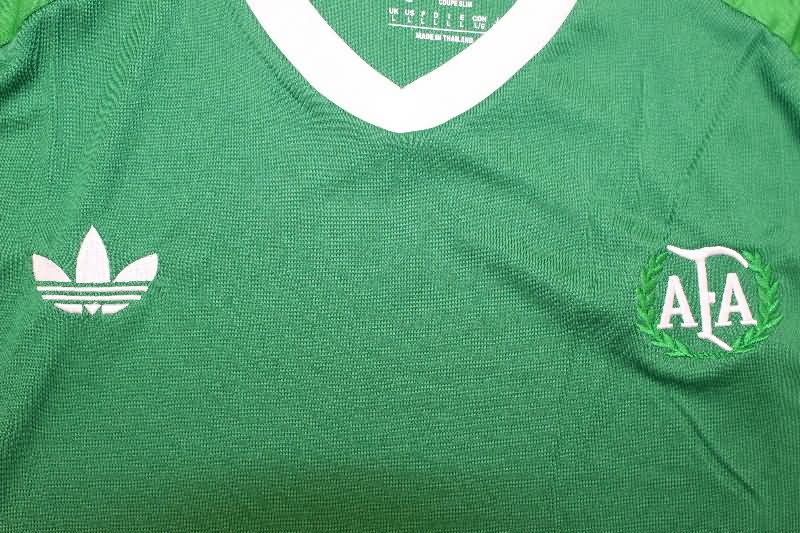 Thailand Quality(AAA) 2025 Argentina Goalkeeper Green Soccer Jersey