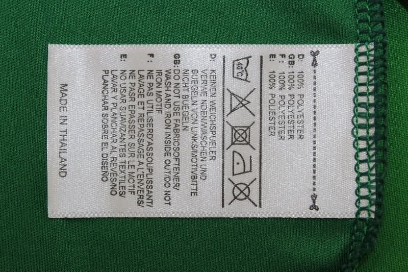 Thailand Quality(AAA) 2025 Argentina Goalkeeper Green Soccer Jersey