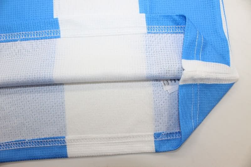 Thailand Quality(AAA) 2025 Argentina Home Soccer Jersey (Player)