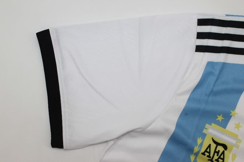 Thailand Quality(AAA) 2025 Argentina MESSI Special Soccer Jersey 02