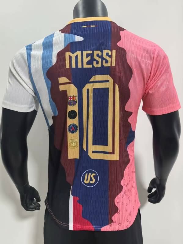 Thailand Quality(AAA) 2025 Argentina MESSI Special Soccer Jersey (Player)