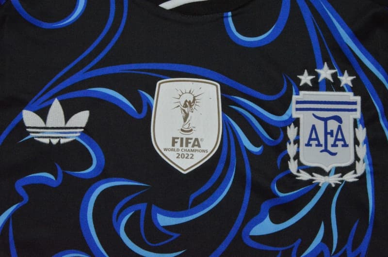 Thailand Quality(AAA) 2026 Argentina World Cup Away Long Sleeve Soccer Jersey