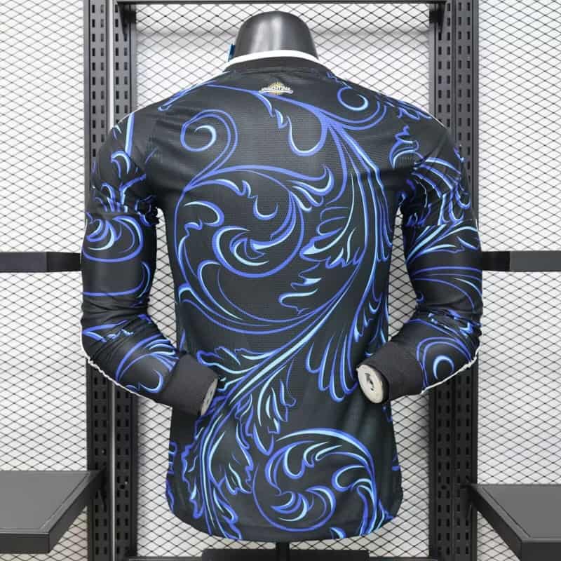 Thailand Quality(AAA) 2026 Argentina World Cup Away Long Sleeve Soccer Jersey (Player)