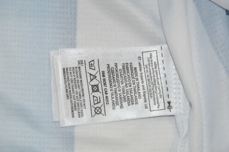 Thailand Quality(AAA) 2026 Argentina World Cup Home Long Sleeve Soccer Jersey