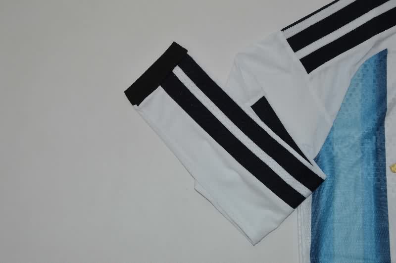 Thailand Quality(AAA) 2026 World Cup Argentina Home Long Sleeve Soccer Jersey (Player)