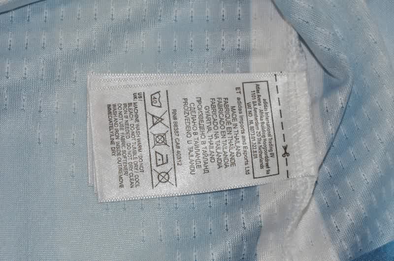 Thailand Quality(AAA) 2026 World Cup Argentina Home Long Sleeve Soccer Jersey (Player)