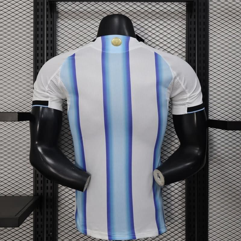 Thailand Quality(AAA) 2026 Argentina Home Soccer Jersey (Player)