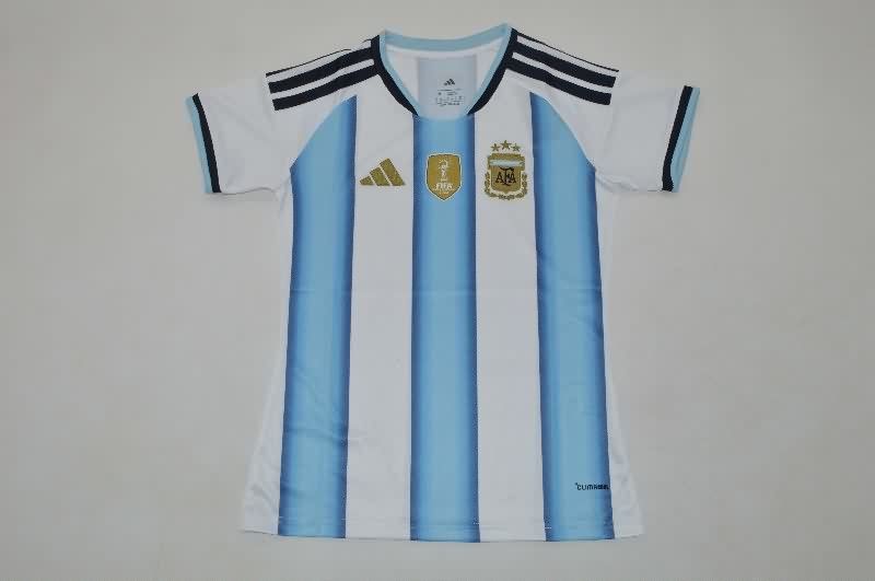 Thailand Quality(AAA) 2026 Argentina World Cup Home Women Soccer Jersey Thailand Quality(AAA) 2026 Argentina World Cup Home Women Soccer Jersey