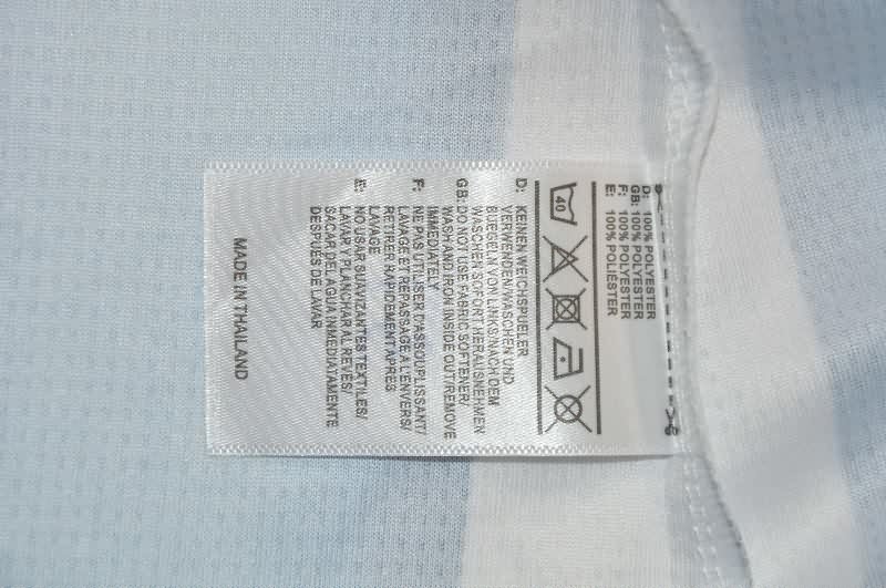 Thailand Quality(AAA) 2026 Argentina World Cup Home Women Soccer Jersey