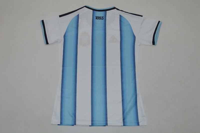 Thailand Quality(AAA) 2026 Argentina World Cup Home Women Soccer Jersey