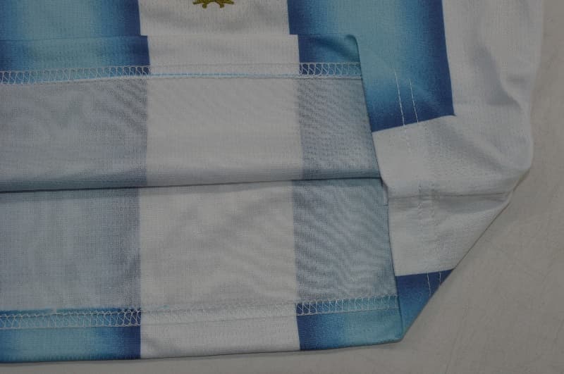 Thailand Quality(AAA) 2026 Argentina Home Women Cropped Soccer Jersey