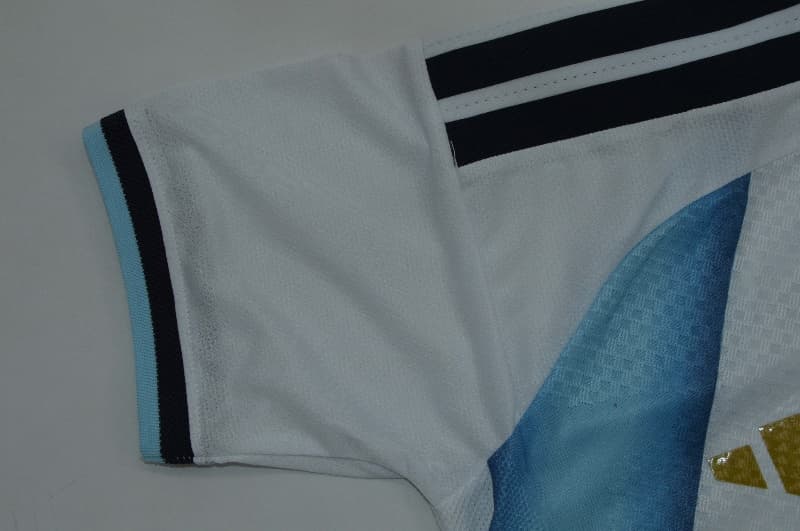 Thailand Quality(AAA) 2026 Argentina World Cup Home Women Soccer Jersey (Player)