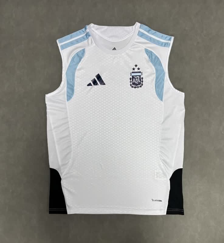 Thailand Quality(AAA) 2026 Argentina Training Vest Soccer Jersey
