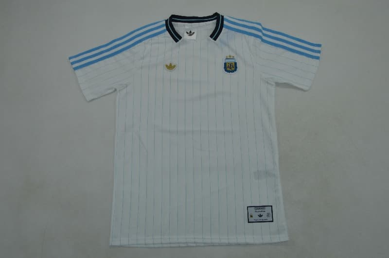Thailand Quality(AAA) 2026 Argentina White Soccer Jersey