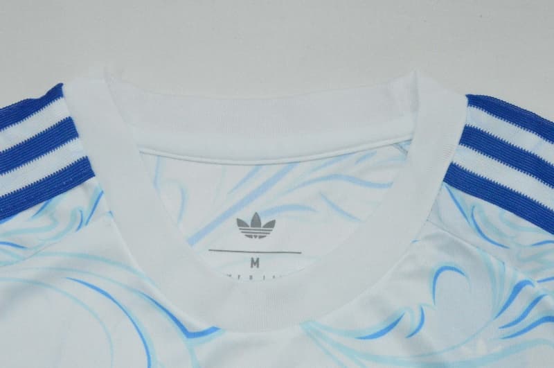 Thailand Quality(AAA) 2026 Argentina White Soccer Jersey 02