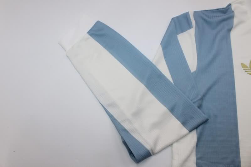 Thailand Quality(AAA) 50th Argentina Anniversary Long Sleeve Soccer Jersey