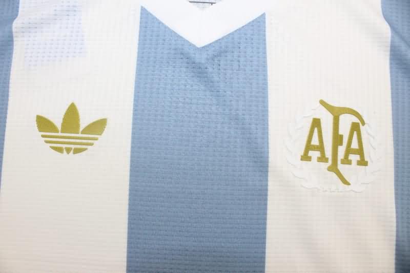 Thailand Quality(AAA) 50th Argentina Anniversary Women Soccer Jersey