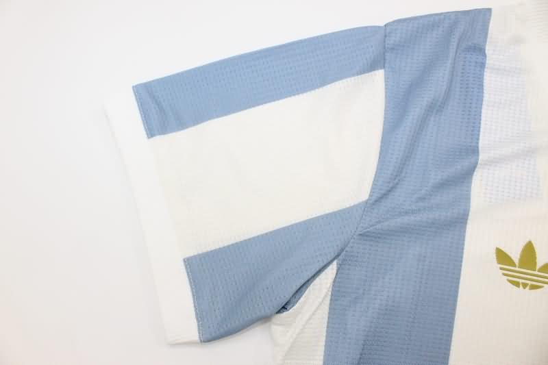 Thailand Quality(AAA) 50th Argentina Anniversary Women Soccer Jersey