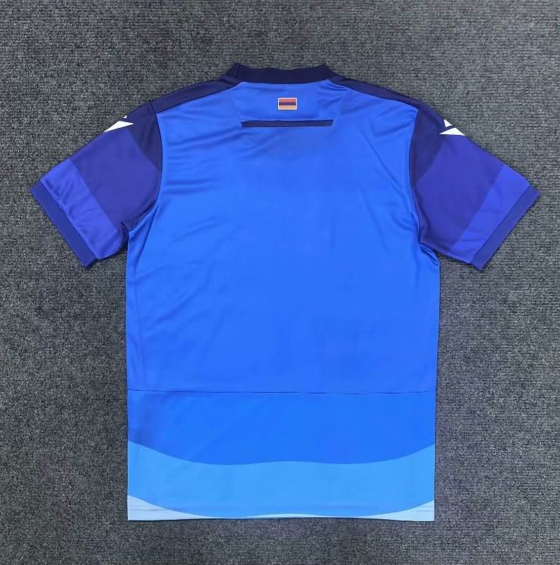 Thailand Quality(AAA) 2025 Armenia Third Blue Soccer Jersey