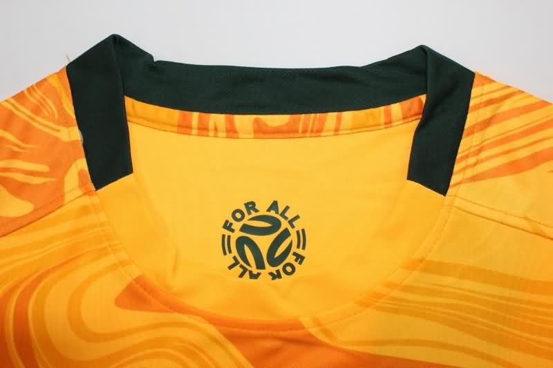 Thailand Quality(AAA) 2023 Australia Home Soccer Jersey