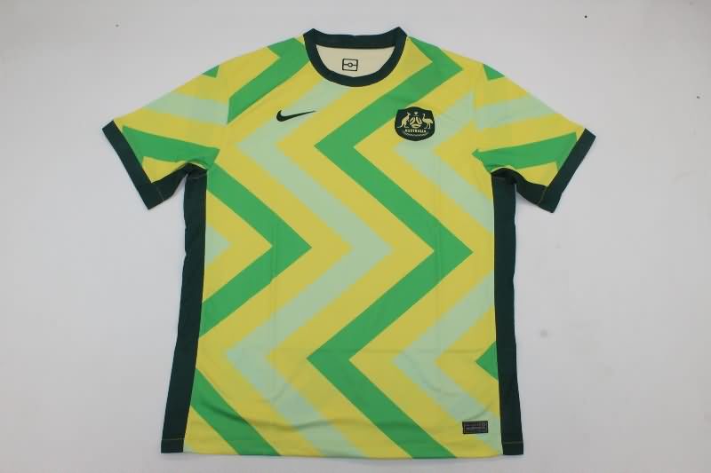 Thailand Quality(AAA) 2025 Australia Home Soccer Jersey