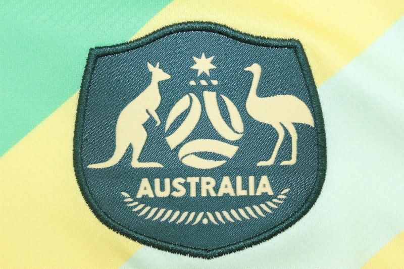Thailand Quality(AAA) 2025 Australia Home Soccer Jersey