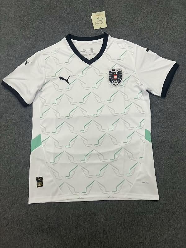 Thailand Quality(AAA) 2024 Austria Away Soccer Jersey