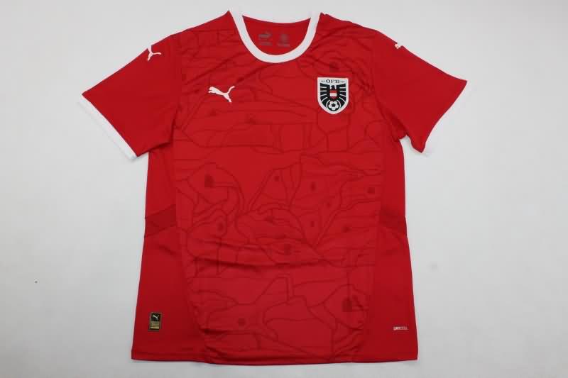 Thailand Quality(AAA) 2024 Austria Home Soccer Jersey